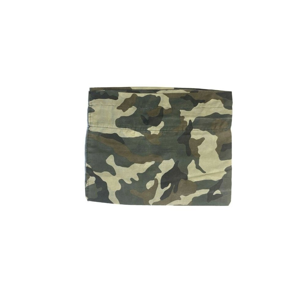 Vintage Camo Army Valance Curtain Hunting Mens boy